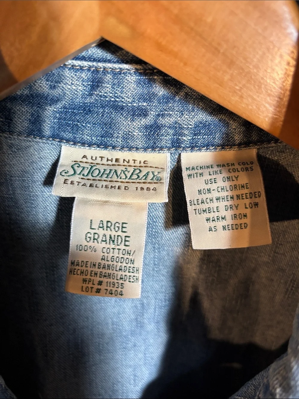 Vintage 90’s Sleeveless Denim Button-Up Vest - Light Blue